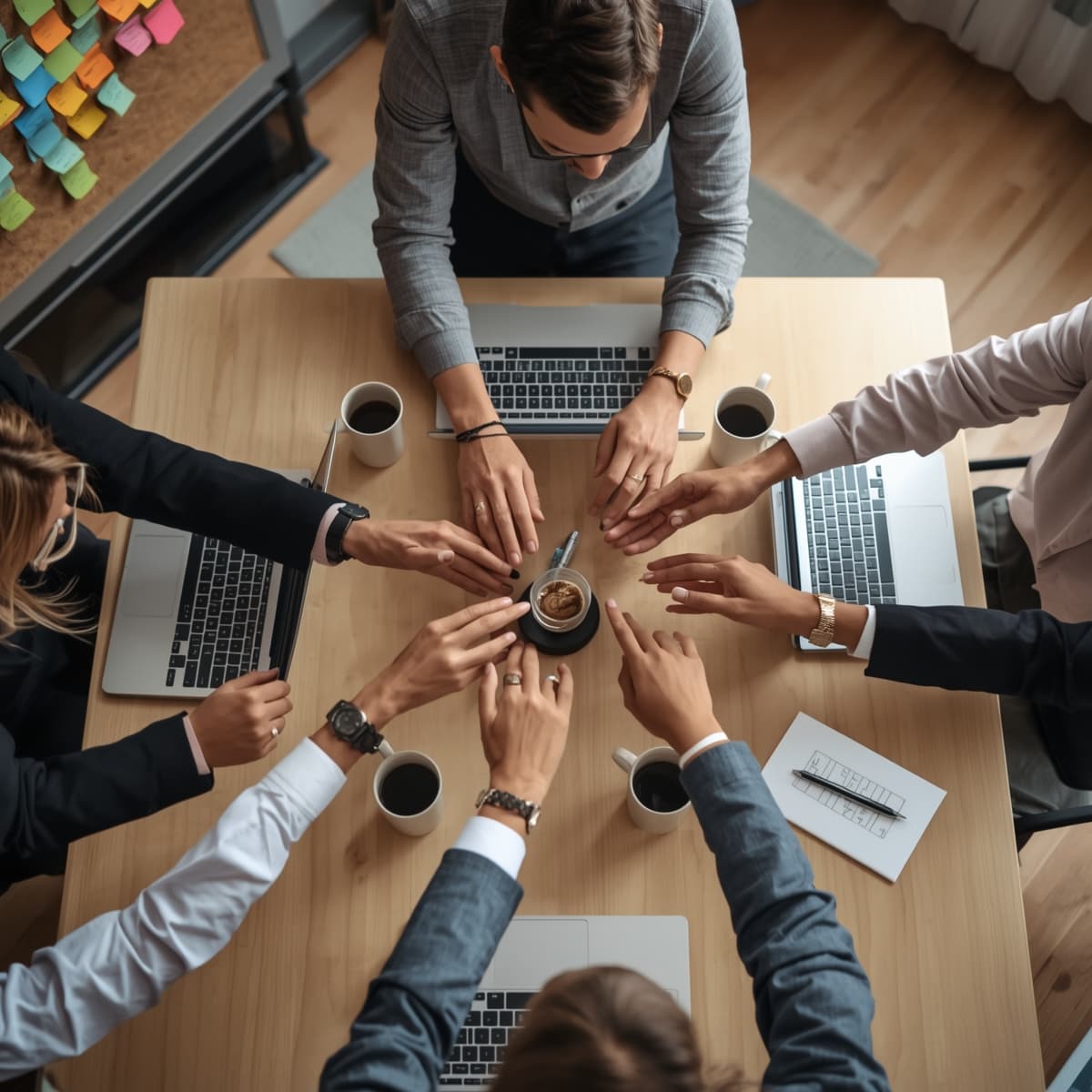 Team collaboration meeting